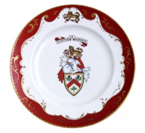 Heraldry, dinner plate Heraldry, dinner plate